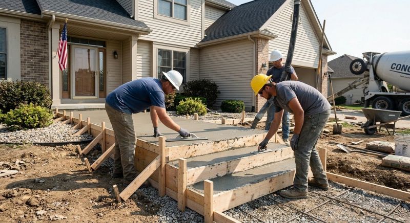 Concrete Installation in Roswell, GA
