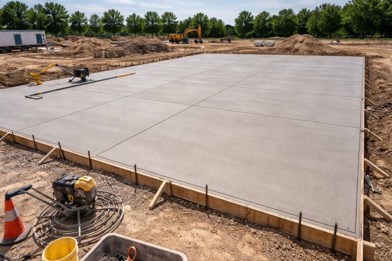 Commercial Slab Construction in Dekalb County, GA