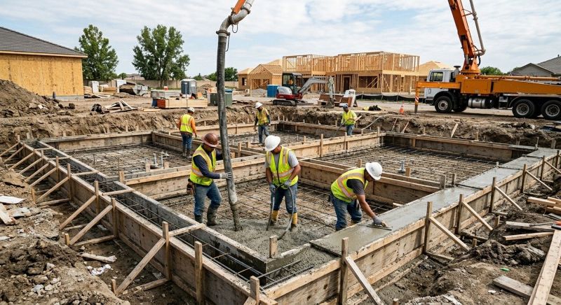 Concrete Foundation Installation in Dekalb County, GA